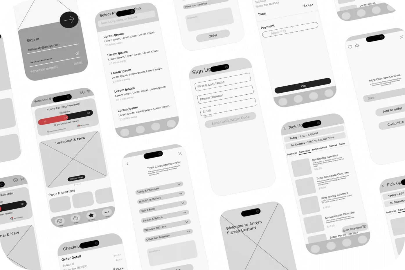 Wireframes