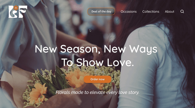 Improved navigation solution showing clear user flow and intuitive design